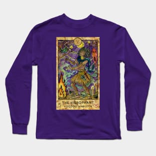 The Hierophant. Major Arcana Tarot Card. Long Sleeve T-Shirt